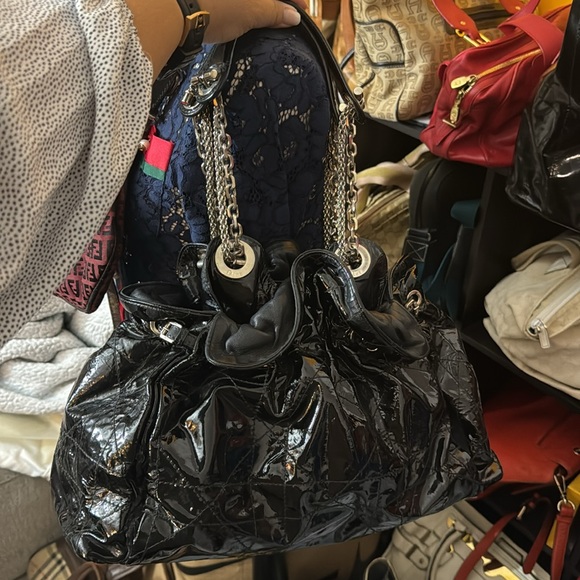 Authentic Christian Dior Cannage Patent Leather - Picture 16 of 16